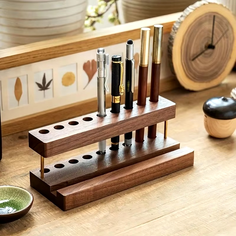 Wooden Pen organizer